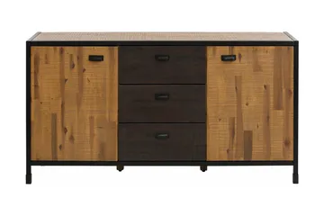 Mantas Skjenk 150 cm - Flerfarget/Akasie/Metall - Oppbevaring - Oppbevaringsmøbler - Sideboard & skjenk