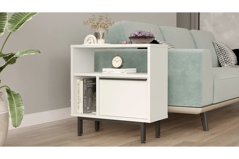 Manuja Skjenk 60 cm - Hvit - Oppbevaring - Oppbevaringsmøbler - Sideboard & skjenk