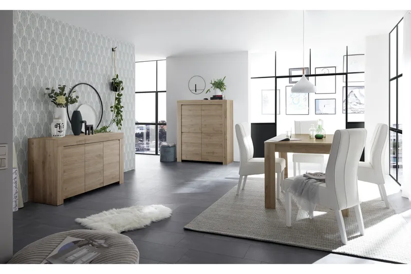 Midas Skjenk 138 cm - Brun - Oppbevaring - Oppbevaringsmøbler - Sideboard & skjenk