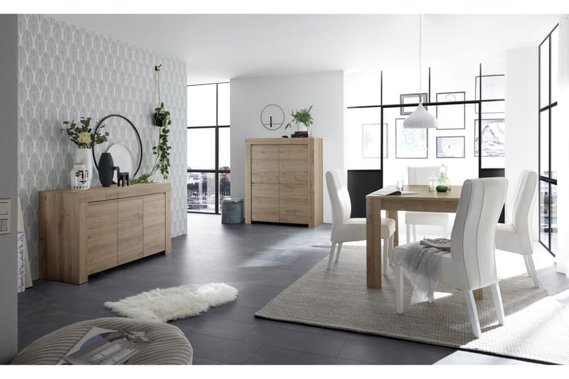 Midas Skjenk 138 cm - Brun - Oppbevaring - Oppbevaringsmøbler - Sideboard & skjenk