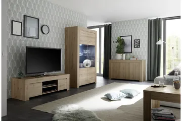 Midas Skjenk 138 cm - Brun - Oppbevaring - Oppbevaringsmøbler - Sideboard & skjenk