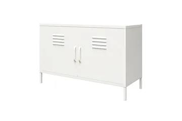 Mission District Skjenk 100x40 cm Hvit - Dorel Home - Oppbevaring - Oppbevaringsmøbler - Sideboard & skjenk