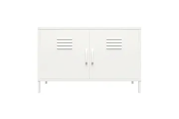 Mission District Skjenk 100x40 cm Hvit - Dorel Home - Oppbevaring - Oppbevaringsmøbler - Sideboard & skjenk