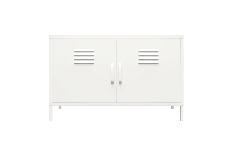 Mission District Skjenk 100x40 cm Hvit - Dorel Home - Oppbevaring - Oppbevaringsmøbler - Sideboard & skjenk