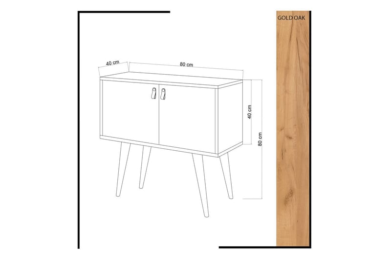 Mod Design Sidebord - Oppbevaring - Oppbevaringsmøbler - Sideboard & skjenk