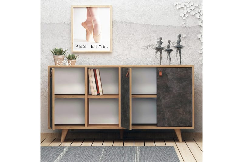 Mod Design Skjenk Lærbeslag - Oppbevaring - Oppbevaringsmøbler - Sideboard & skjenk