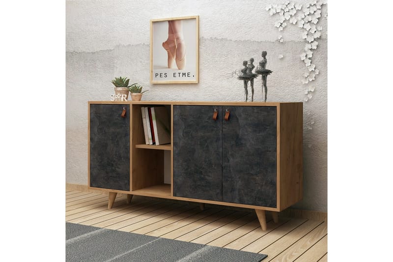 Mod Design Skjenk Lærbeslag - Oppbevaring - Oppbevaringsmøbler - Sideboard & skjenk