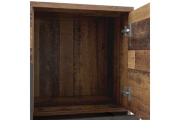 Montert Skjenk 125x96 cm - Grå / Brun - Oppbevaring - Oppbevaringsmøbler - Sideboard & skjenk