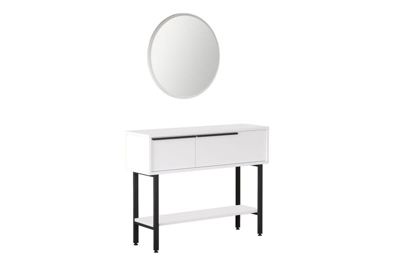 Muttun Skjenk 100 cm - Hvit - Oppbevaring - Oppbevaringsmøbler - Sideboard & skjenk