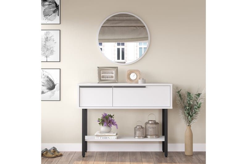 Muttun Skjenk 100 cm - Hvit - Oppbevaring - Oppbevaringsmøbler - Sideboard & skjenk