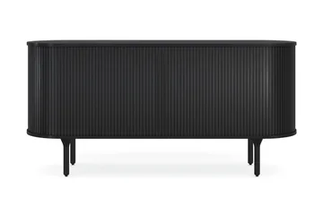 Noira Sideboard 150x45 cm Eik - Svart - Oppbevaring - Oppbevaringsmøbler - Sideboard & skjenk