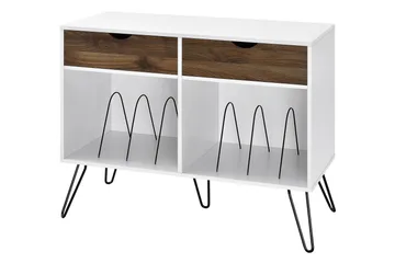 Oppbevaringsstativ Concord 101x46 cm Hvit - Novogratz - Oppbevaring - Oppbevaringsmøbler - Sideboard & skjenk