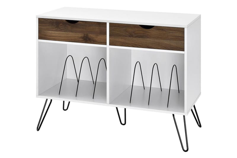 Oppbevaringsstativ Concord 101x46 cm Hvit - Novogratz - Oppbevaring - Oppbevaringsmøbler - Sideboard & skjenk