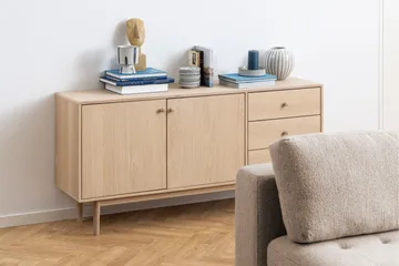 Salama Skjenk 160 cm - Hvid - Oppbevaring - Oppbevaringsmøbler - Sideboard & skjenk