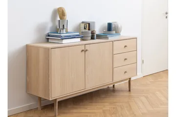 Salama Skjenk 160 cm - Hvid - Oppbevaring - Oppbevaringsmøbler - Sideboard & skjenk