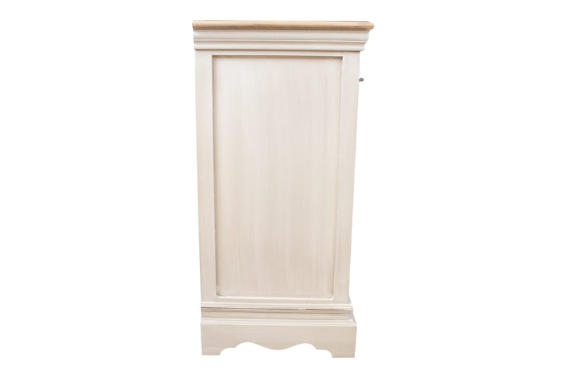 Samira Skjenk 85 cm i Mørkt Tre - Offwhite - Oppbevaring - Oppbevaringsmøbler - Sideboard & skjenk