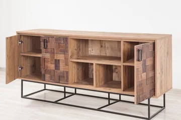 Sapphira Skjenk Flettet - Mørkebrun - Oppbevaring - Oppbevaringsmøbler - Sideboard & skjenk
