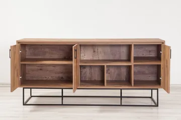 Sapphira Skjenk Panel - Lysebrun - Oppbevaring - Oppbevaringsmøbler - Sideboard & skjenk