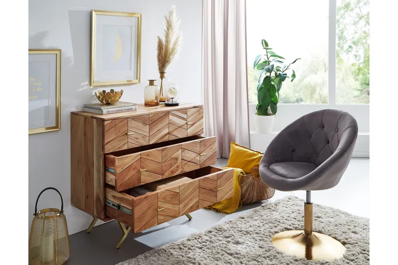 Sideboard & skänk Wohnling Brun - Oppbevaring - Oppbevaringsmøbler - Sideboard & skjenk