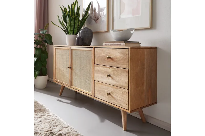 Sideboard & skänk Wohnling Brun - Oppbevaring - Oppbevaringsmøbler - Sideboard & skjenk
