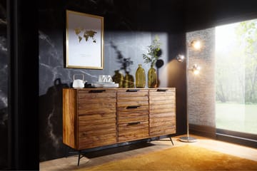 Sideboard & skänk Wohnling Trä, Natur - Oppbevaring - Oppbevaringsmøbler - Sideboard & skjenk