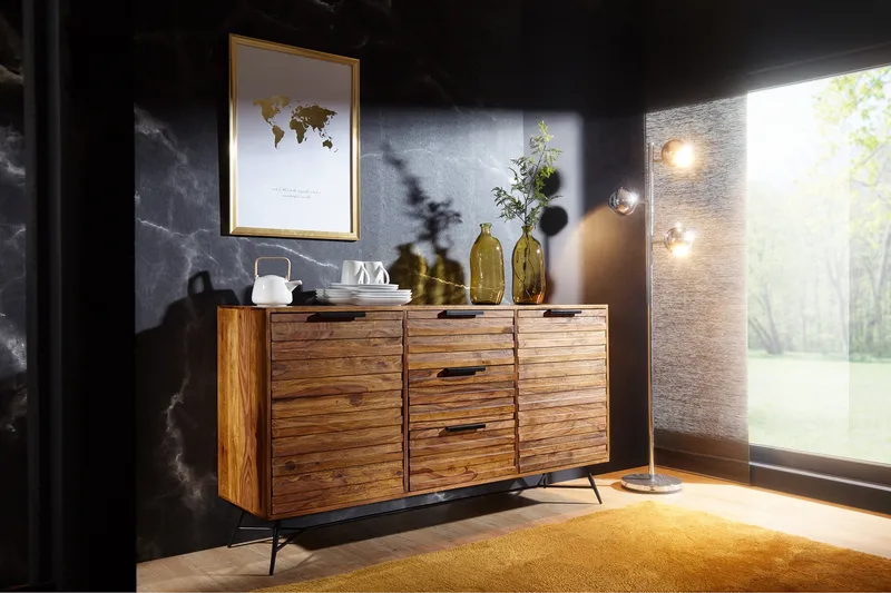 Sideboard & skänk Wohnling Trä, Natur