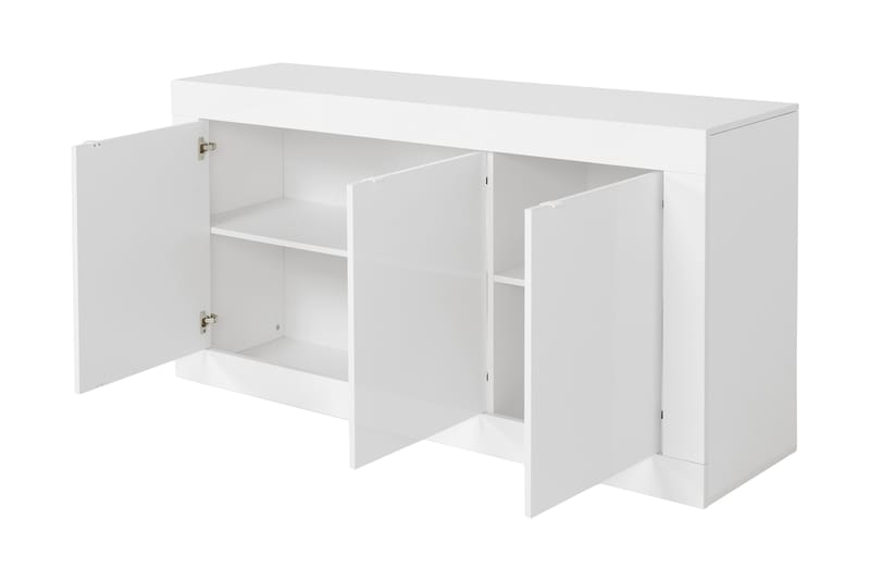 Sideboard Astal 160 cm - Hvit - Oppbevaring - Oppbevaringsmøbler - Sideboard & skjenk