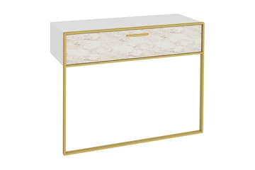 Sideboard Chrostopher 90 cm - Gull|Hvit - Oppbevaring - Oppbevaringsmøbler - Sideboard & skjenk