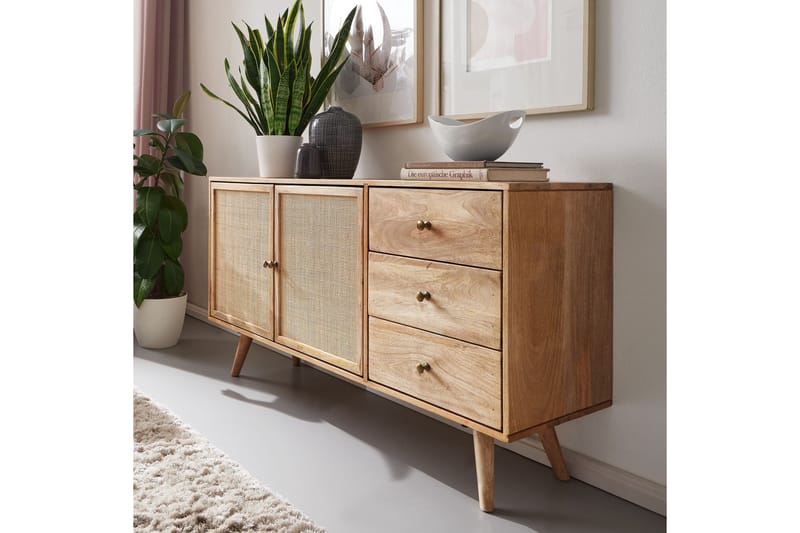 Sideboard Clanton 40x140 cm - Brun - Oppbevaring - Oppbevaringsmøbler - Sideboard & skjenk