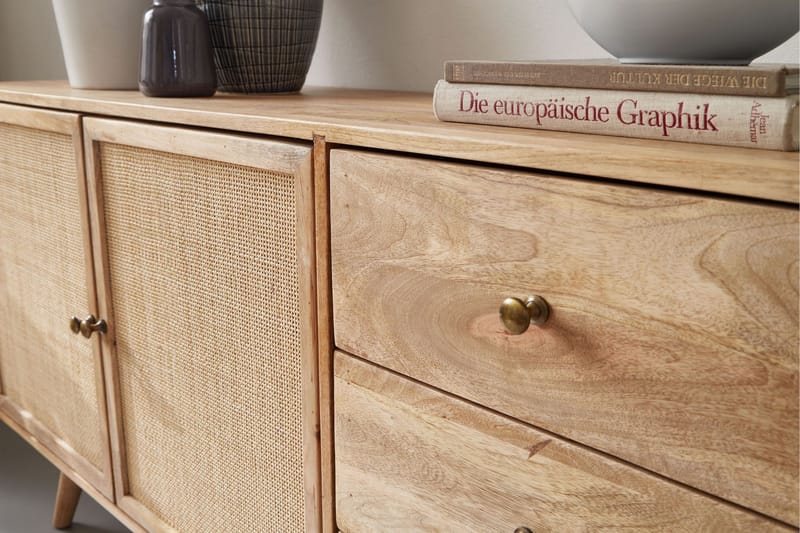 Sideboard Clanton 40x140 cm - Brun - Oppbevaring - Oppbevaringsmøbler - Sideboard & skjenk