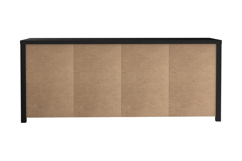 Sideboard Havdar 52x210 cm - Brun/Svart - Sideboard & skjenk