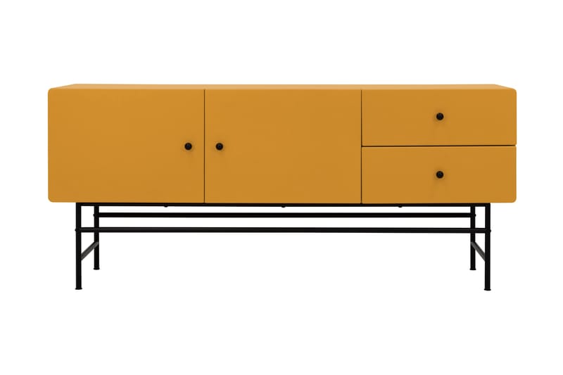 Sideboard Hiroto 157,8 cm - Gul - Sideboard & skjenk