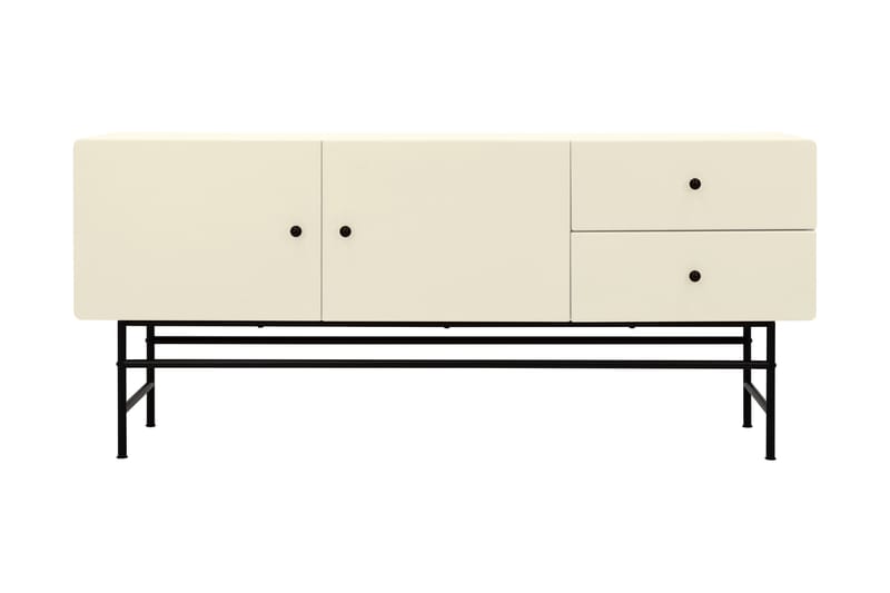 Sideboard Hiroto 157,8 cm - Hvit - Sideboard & skjenk
