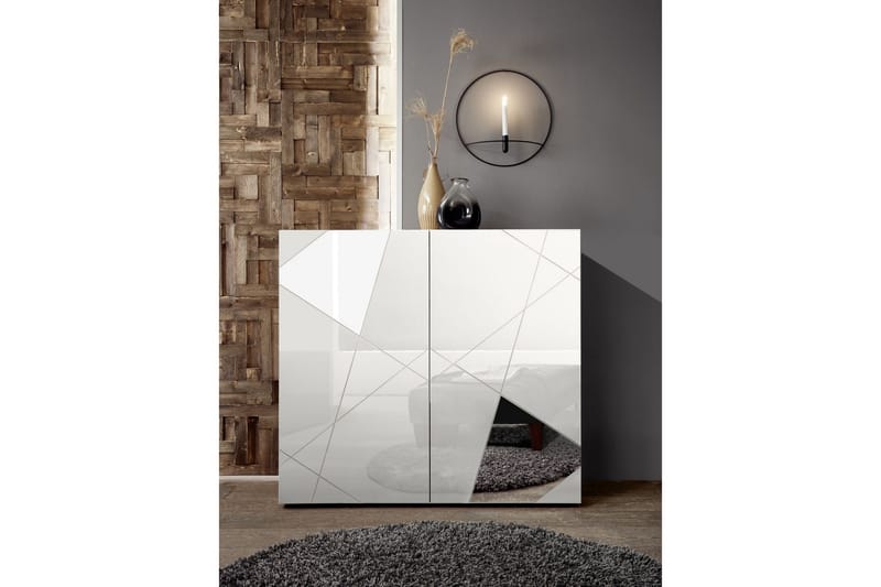 Sideboard Hvittoria 42x121 cm Hvit - Lc Spa - Sideboard & skjenk