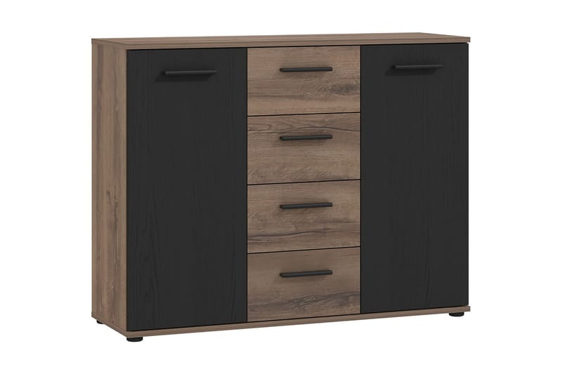 Sideboard Kofcas 34x105 cm - Brun/Svart - Sideboard & skjenk