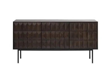 Sideboard Medric 3 delar 160 cm - Brun - Oppbevaring - Oppbevaringsmøbler - Sideboard & skjenk
