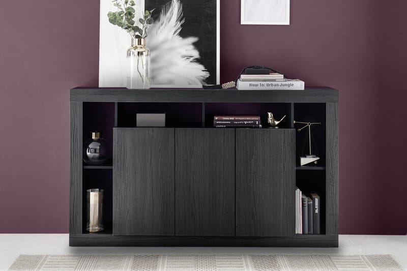 Sideboard Mowbray 42x172x102 cm - Svart - Sideboard & skjenk