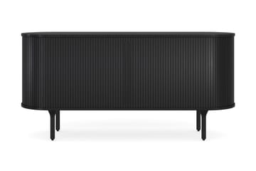 Sideboard Noira 150x45 cm Eik - Svart - Oppbevaring - Oppbevaringsmøbler - Sideboard & skjenk