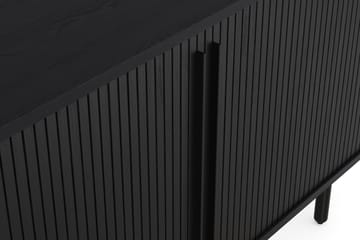 Sideboard Noira 150x45 cm Eik - Svart - Oppbevaring - Oppbevaringsmøbler - Sideboard & skjenk