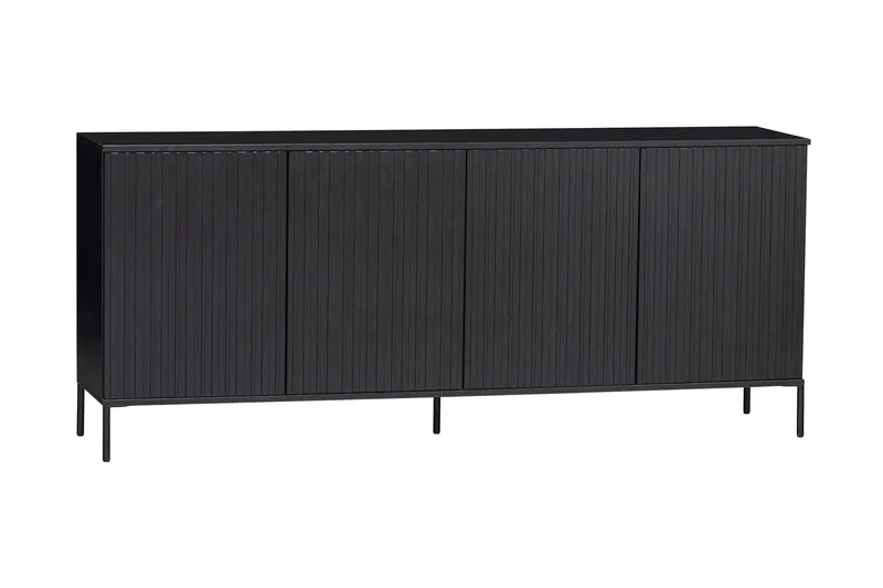 Sideboard og skjenk Hemlinge skjenk 44x200 cm Svart