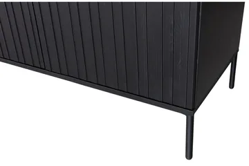 Sideboard og skjenk Hemlinge skjenk 44x200 cm Svart - Oppbevaring - Oppbevaringsmøbler - Sideboard & skjenk