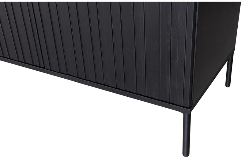 Sideboard og skjenk Hemlinge skjenk 44x200 cm Svart - Oppbevaring - Oppbevaringsmøbler - Sideboard & skjenk