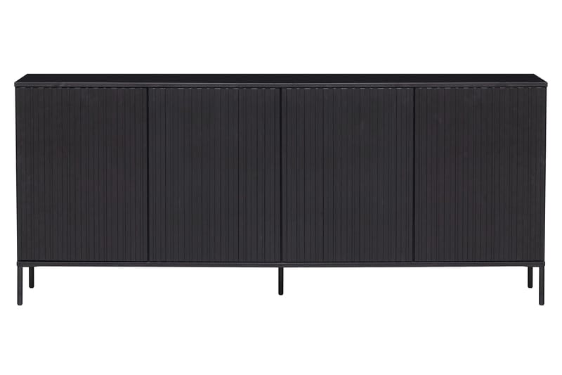 Sideboard og skjenk Hemlinge skjenk 44x200 cm Svart - Oppbevaring - Oppbevaringsmøbler - Sideboard & skjenk