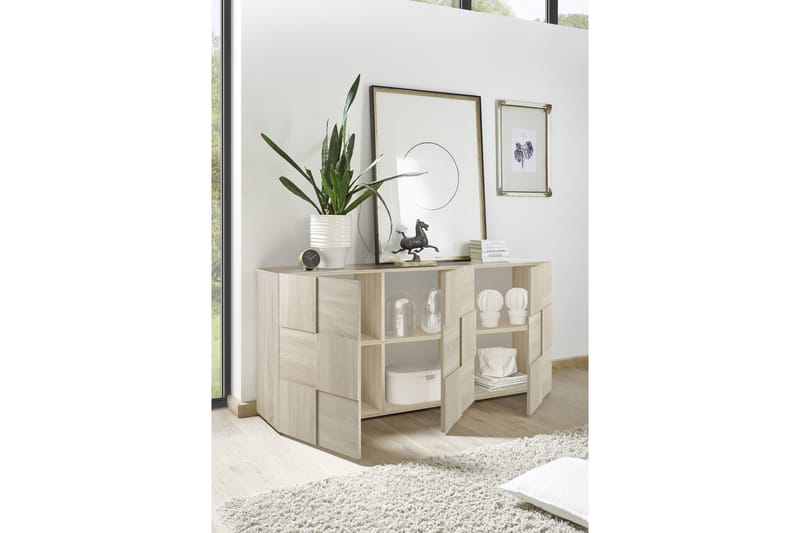 Sideboard Tabor 181 cm - Samoa Eik - Oppbevaring - Oppbevaringsmøbler - Sideboard & skjenk