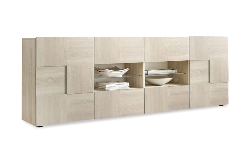 Sideboard Tabor 241 cm Stor - Samoa Eik - Sideboard & skjenk