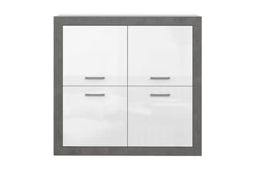 Sideboard Uzunkop 41x113 cm - Grå/Hvit - Oppbevaring - Oppbevaringsmøbler - Sideboard & skjenk