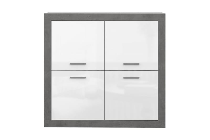 Sideboard Uzunkop 41x113 cm - Grå/Hvit - Oppbevaring - Oppbevaringsmøbler - Sideboard & skjenk