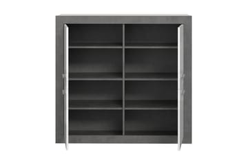 Sideboard Uzunkop 41x113 cm - Grå/Hvit - Oppbevaring - Oppbevaringsmøbler - Sideboard & skjenk