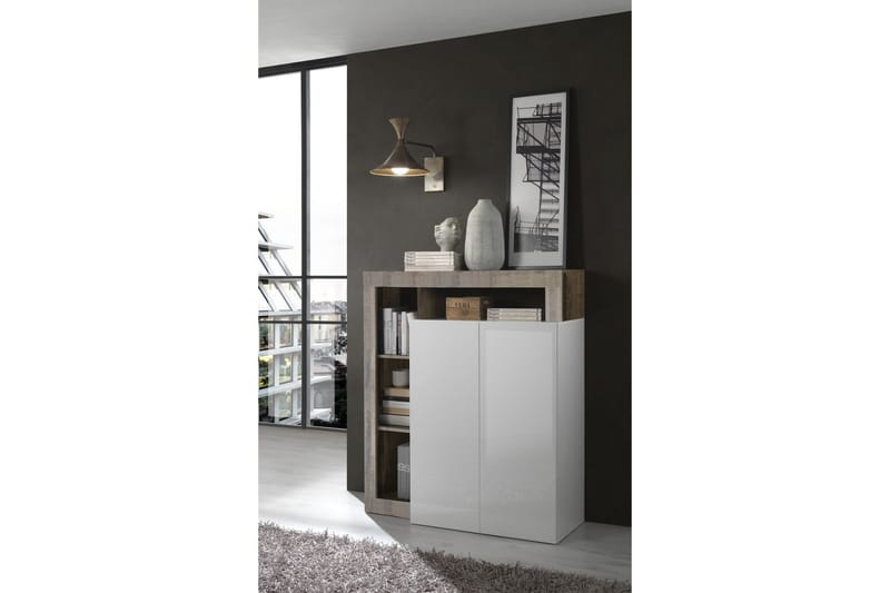 Sideboard Wedel 42x108 cm - Hvit - Sideboard & skjenk