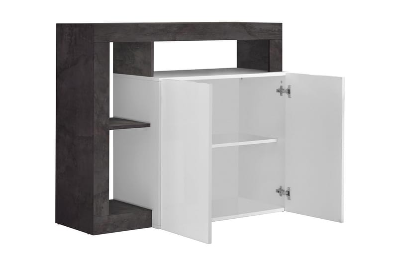 Sideboard Wedel 42x108 cm - Hvit/Oksid - Sideboard & skjenk